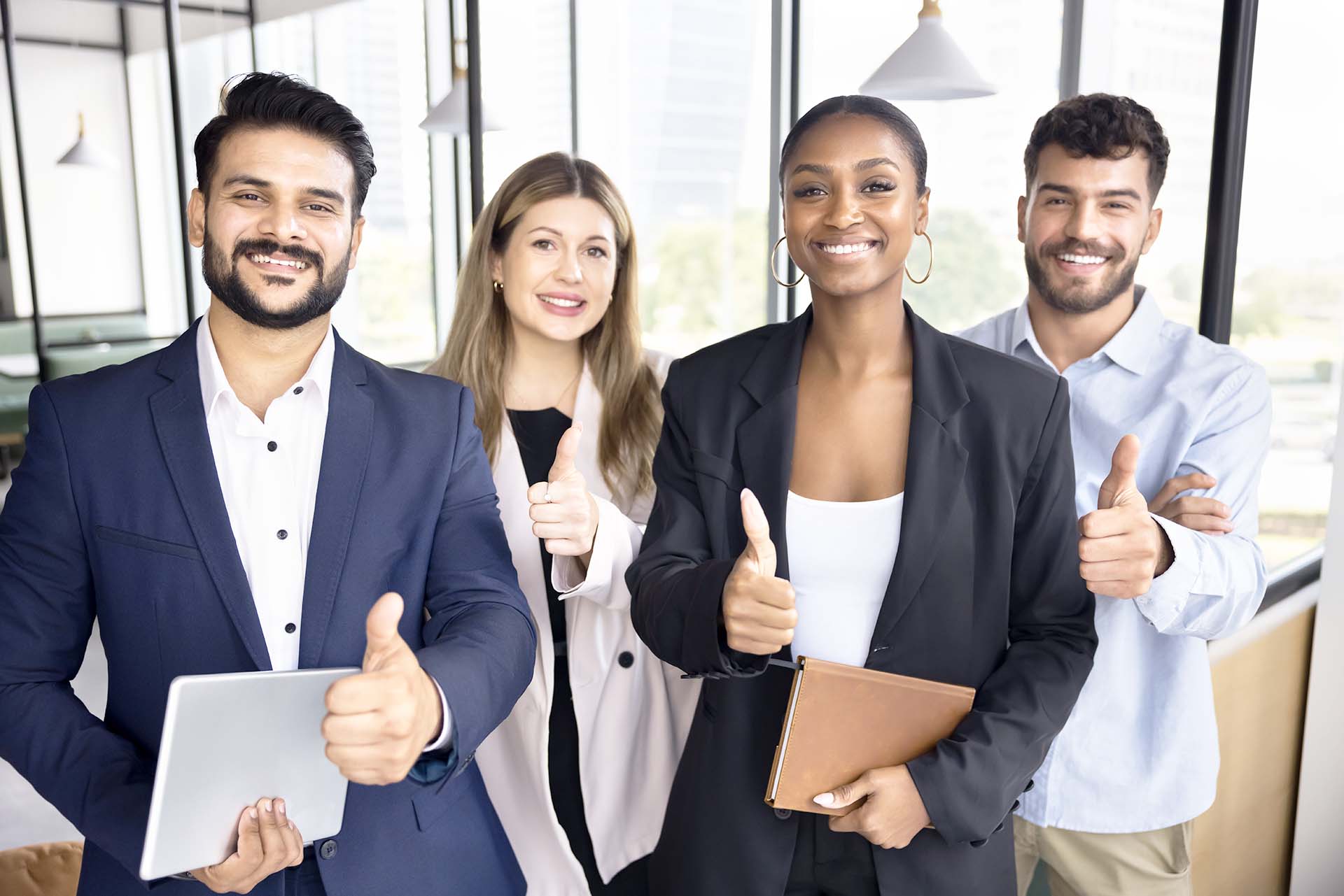 group of male and female attorneys in gilbert arizona law firm