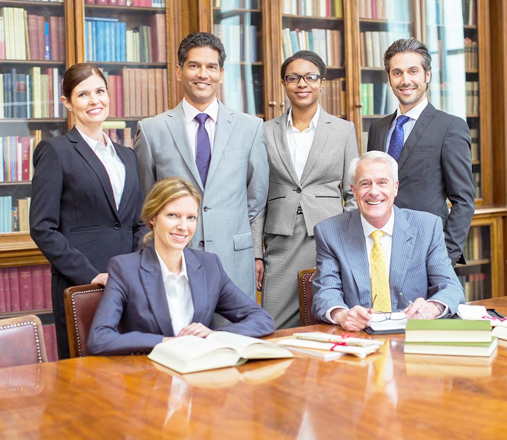 flagstaff arizona licensed attorneys standing next to table