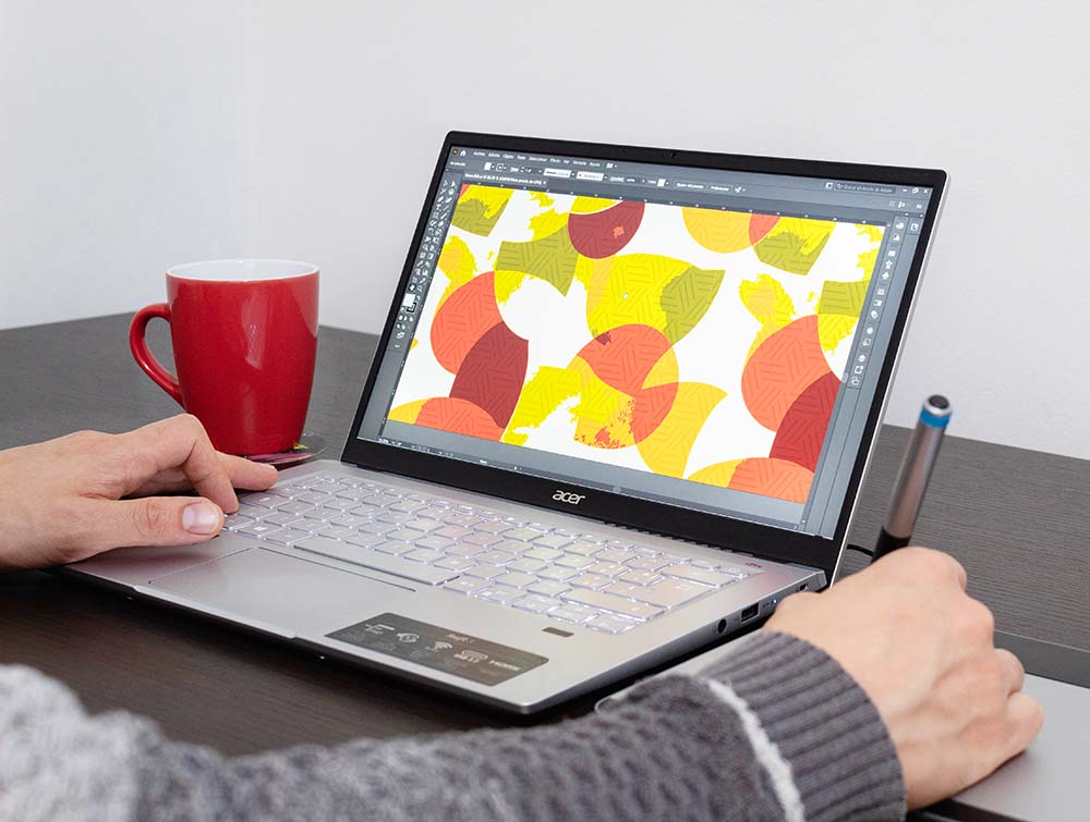 Man using adobe photoshop to resize images for website SEO