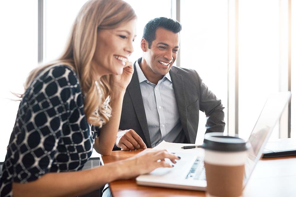 attorney working on a legal blog