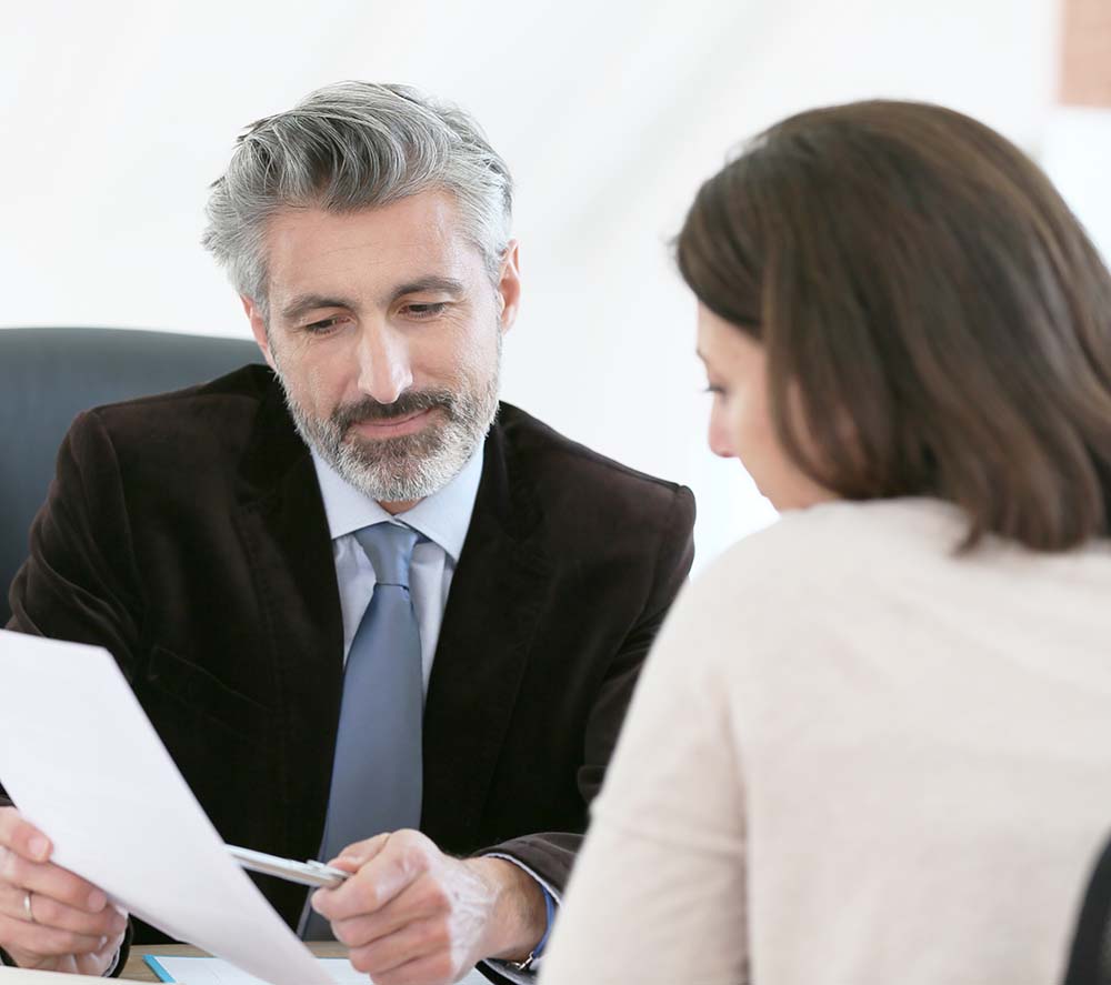 stockton CA attorney meeting with client