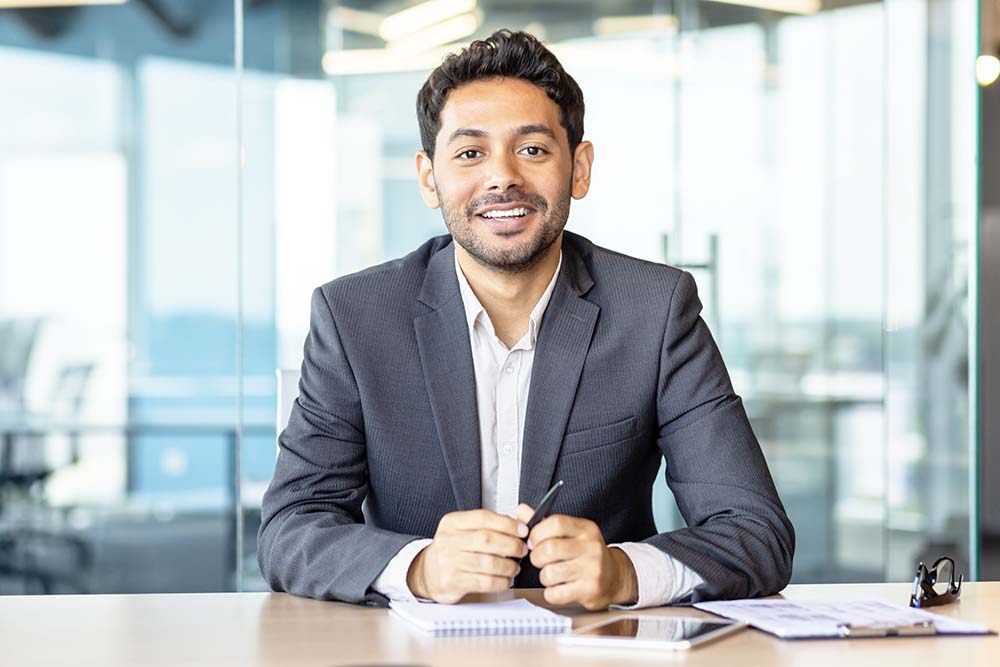 A male attorney explaining why law firms, attorneys, and lawyers need SEO