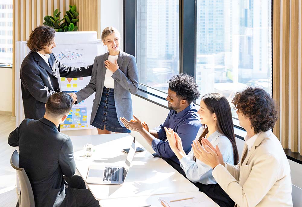 law firm seo marketing team meeting